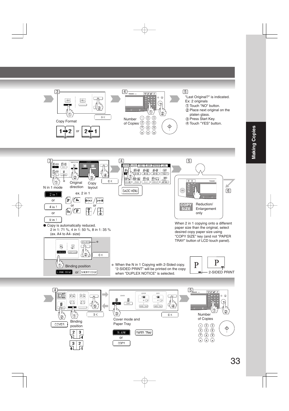 Panasonic DP-2310 User Manual | Page 33 / 80