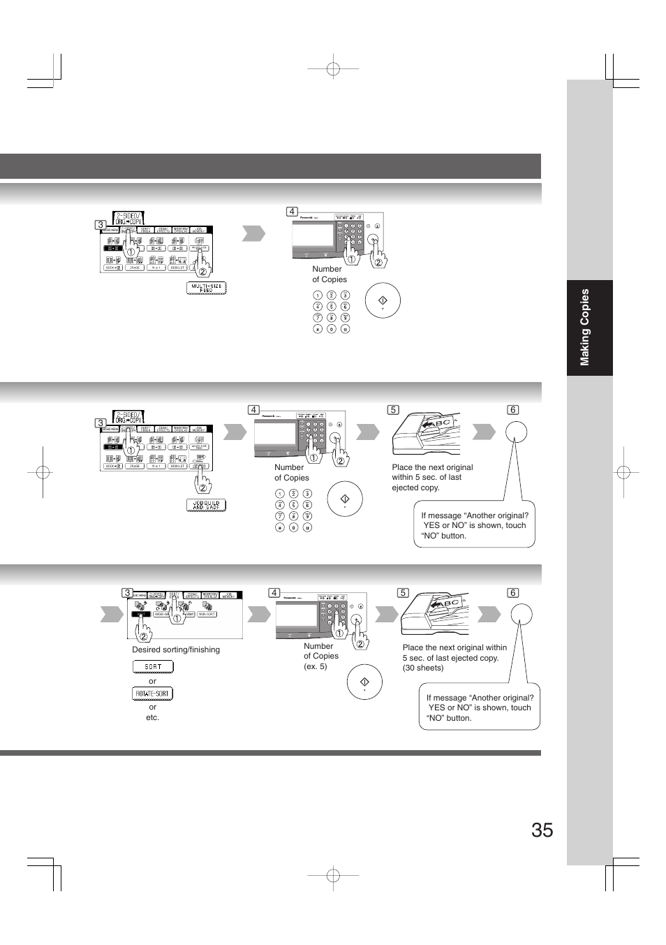 Panasonic DP-2310 User Manual | Page 35 / 80