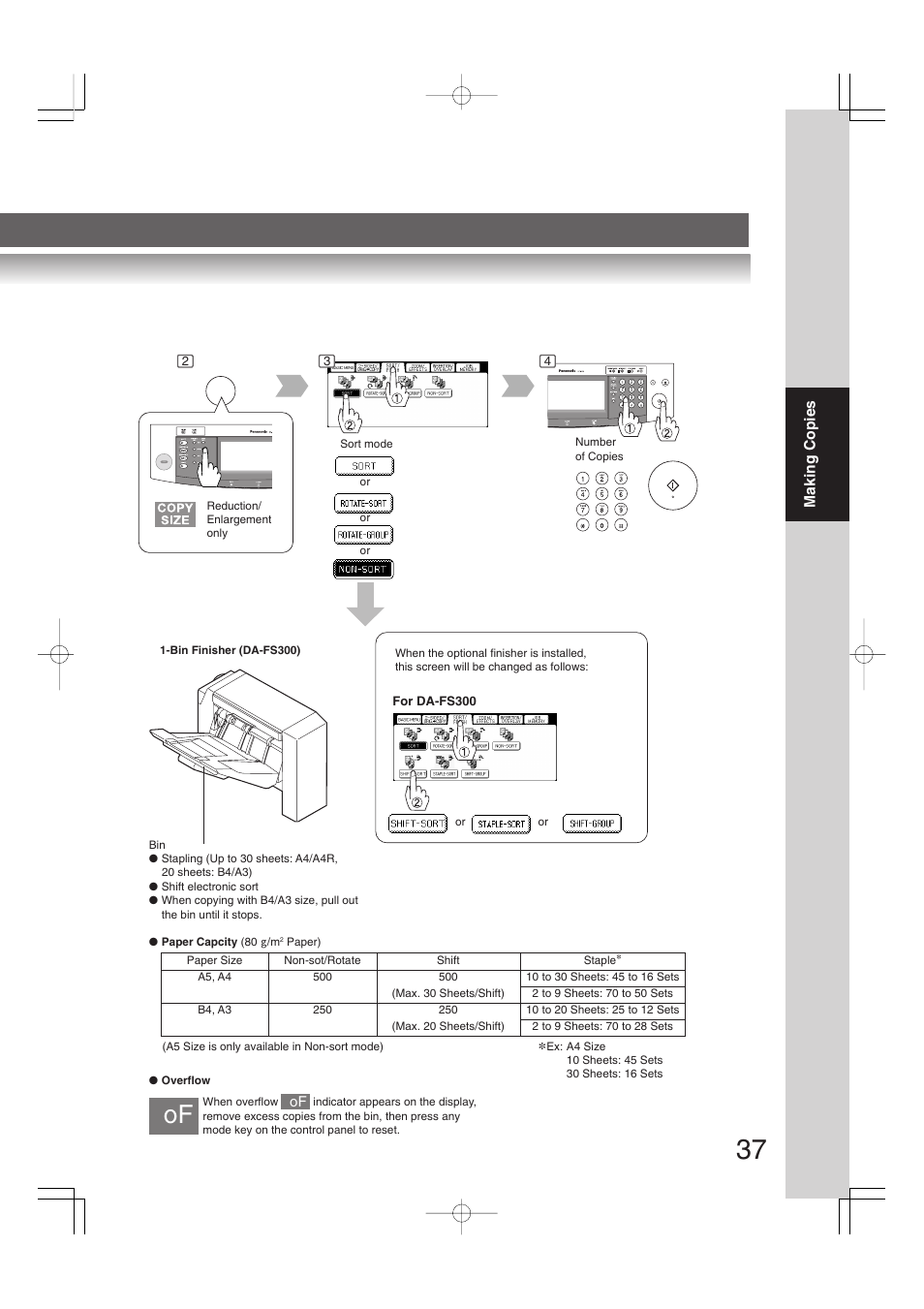 Panasonic DP-2310 User Manual | Page 37 / 80