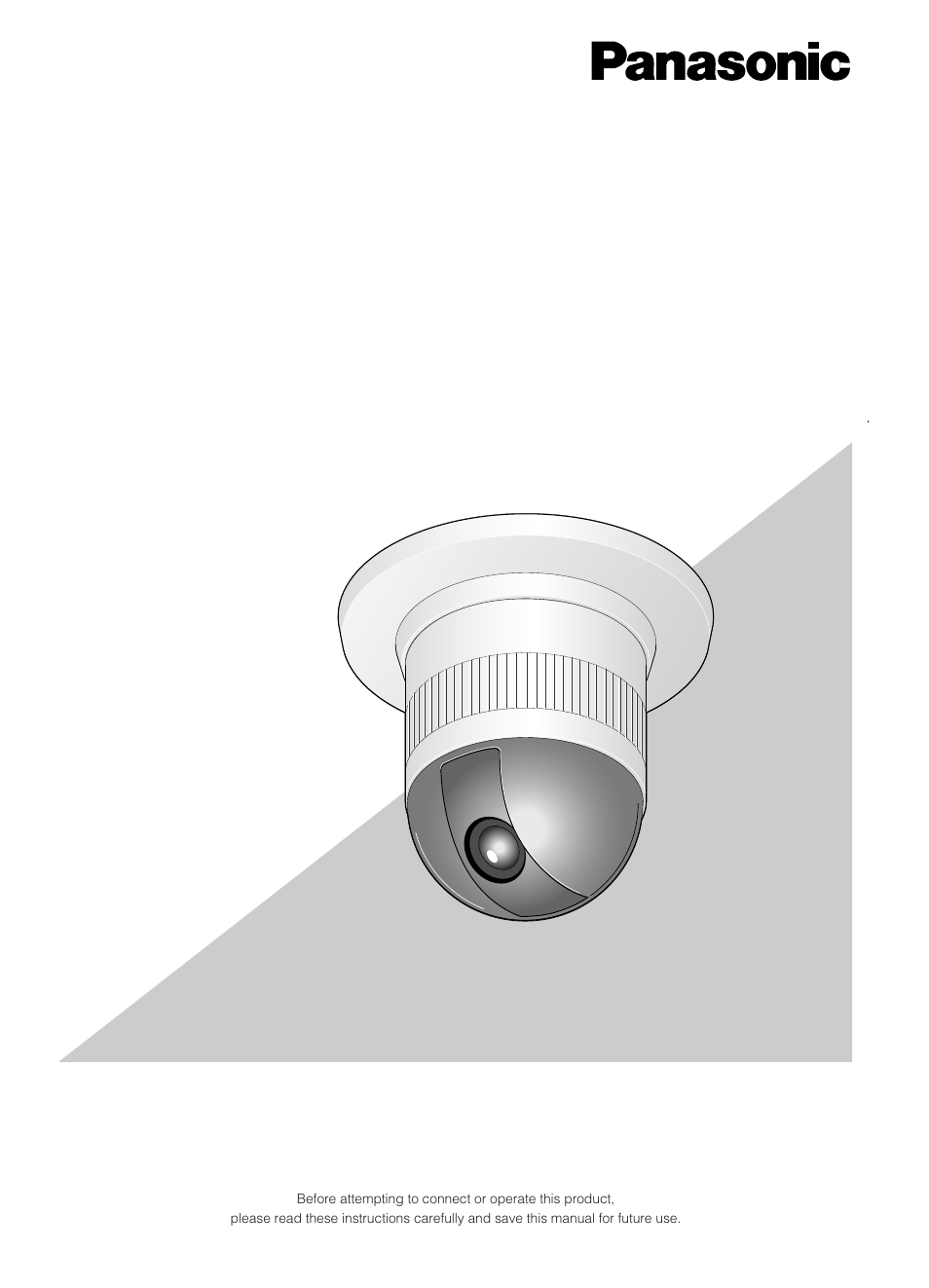 Panasonic WV-NS324 User Manual | 64 pages