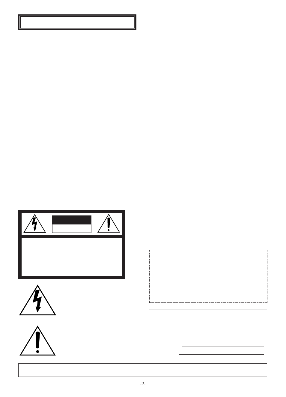 English version, Caution | Panasonic WV-NS324 User Manual | Page 2 / 64