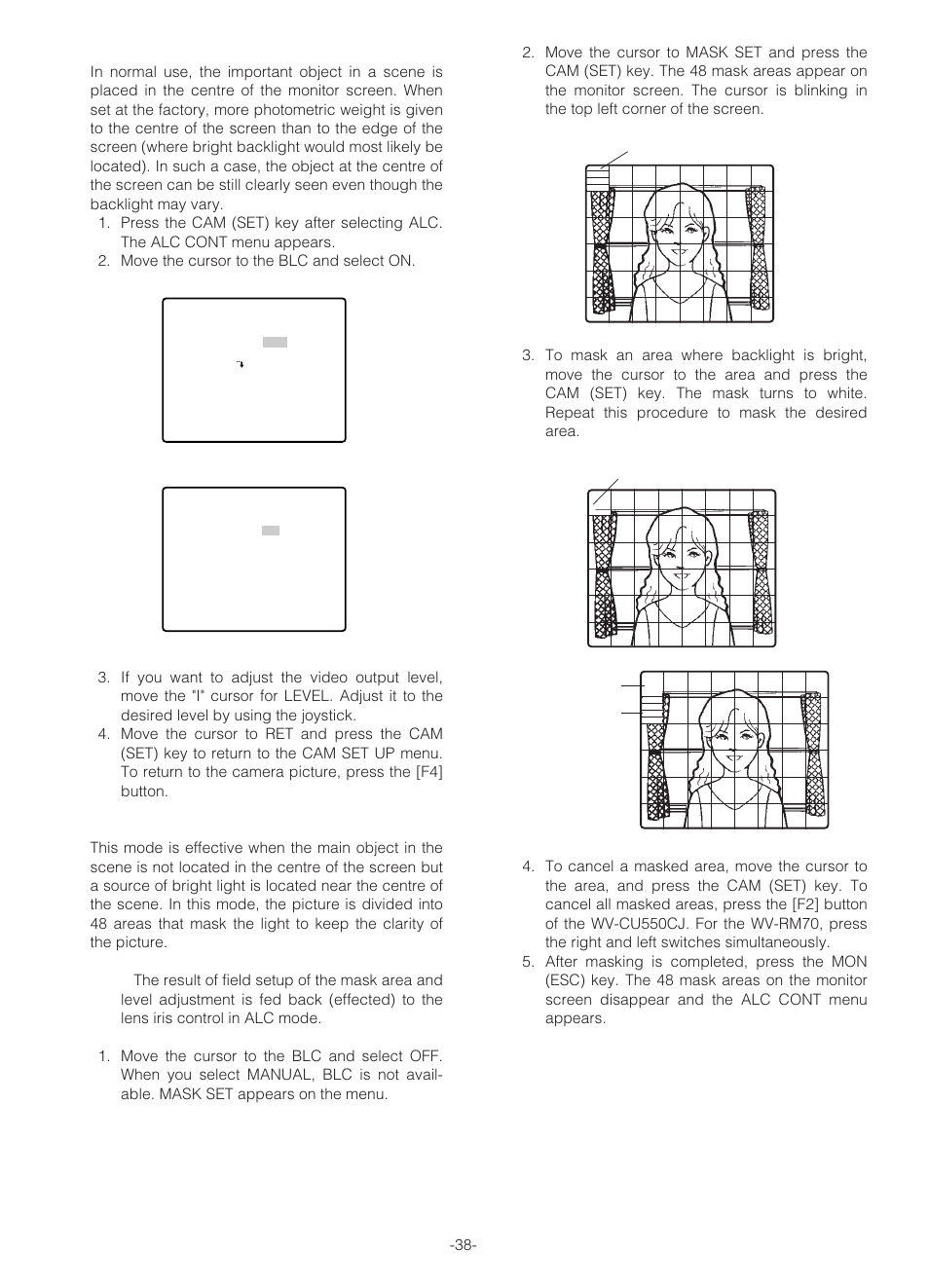 Panasonic WV-NS324 User Manual | Page 37 / 64