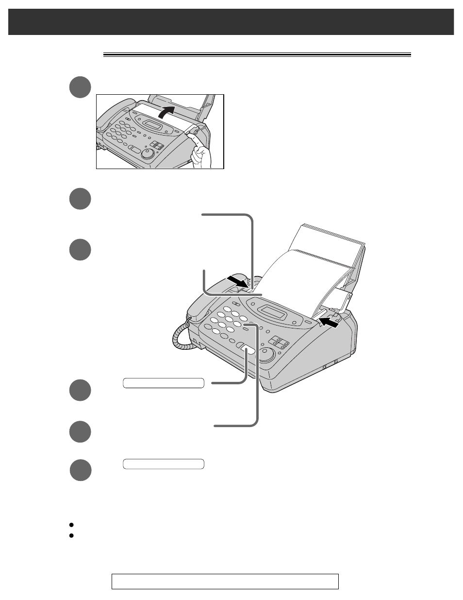 Quick start, Copying | Panasonic KX-FM106 User Manual | Page 10 / 148