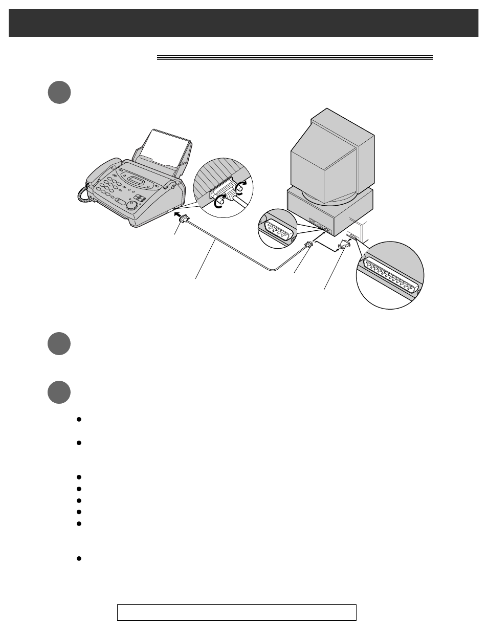 Quick start, Pc information | Panasonic KX-FM106 User Manual | Page 11 / 148