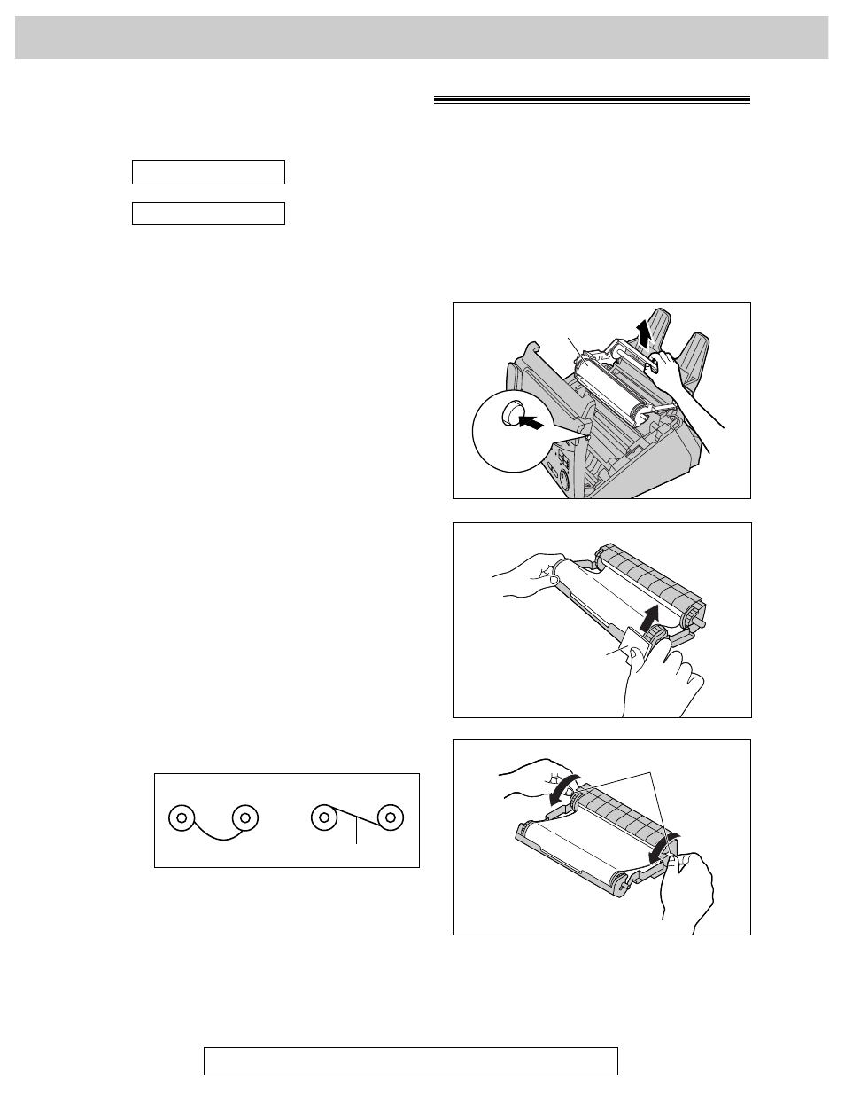 Ink film, Replacing the film cartridge | Panasonic KX-FM106 User Manual | Page 116 / 148