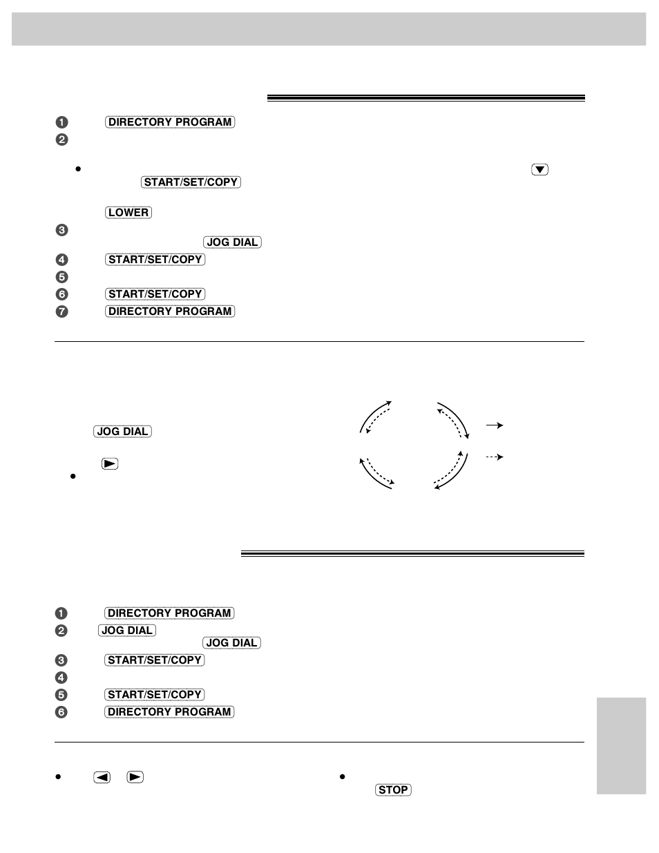 Comienzo rápido en español, Selección de caracteres con jog dial, Para corregir un error | Para borrar un carácter | Panasonic KX-FM106 User Manual | Page 129 / 148