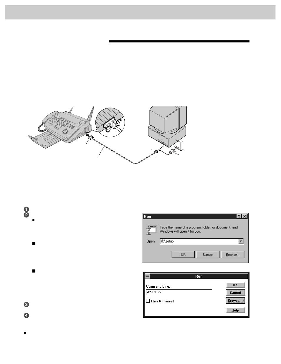 Comienzo rápido en español, Requisitos del sistema, Conexión a una computadora personal | Instalación del programa multi-function center | Panasonic KX-FM106 User Manual | Page 132 / 148