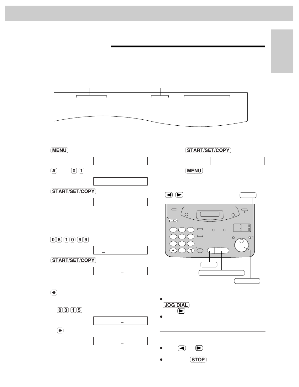 Setup, Setting the date and time | Panasonic KX-FM106 User Manual | Page 25 / 148