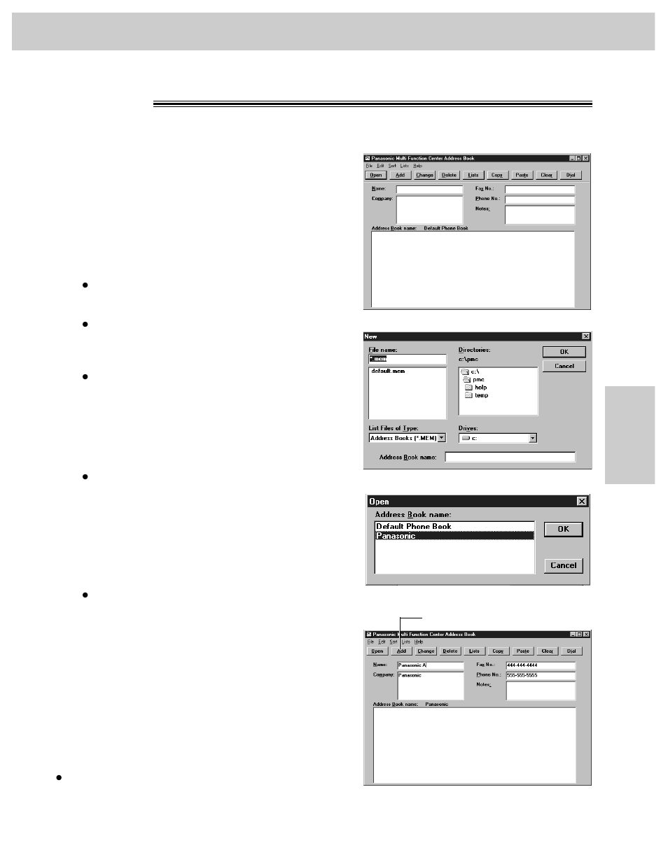 Panasonic KX-FM106 User Manual | Page 87 / 148