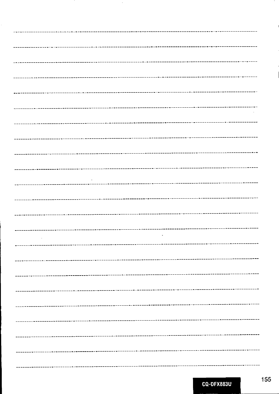 Panasonic CQ-DFX883U User Manual | Page 155 / 156