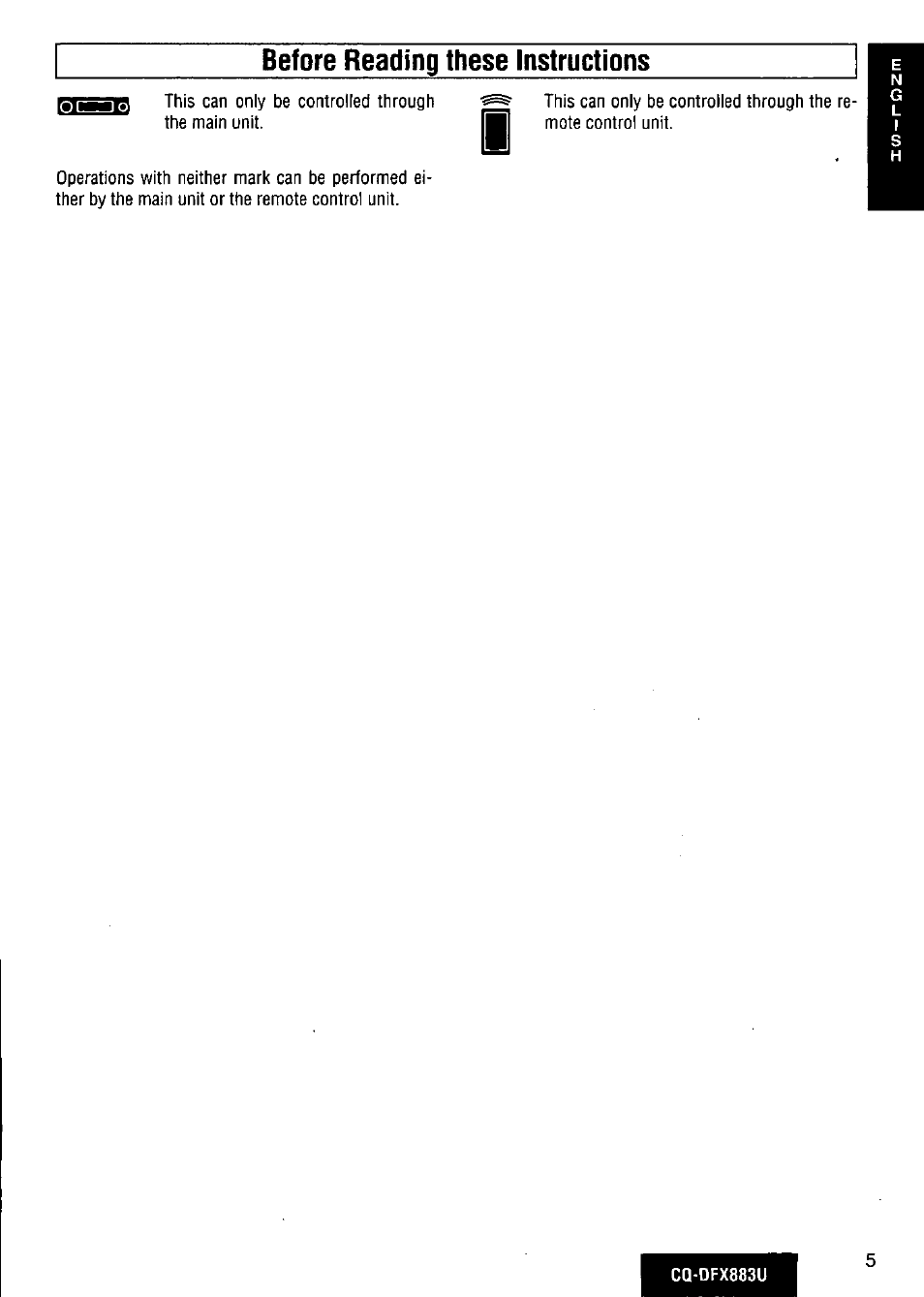 Panasonic CQ-DFX883U User Manual | Page 5 / 156