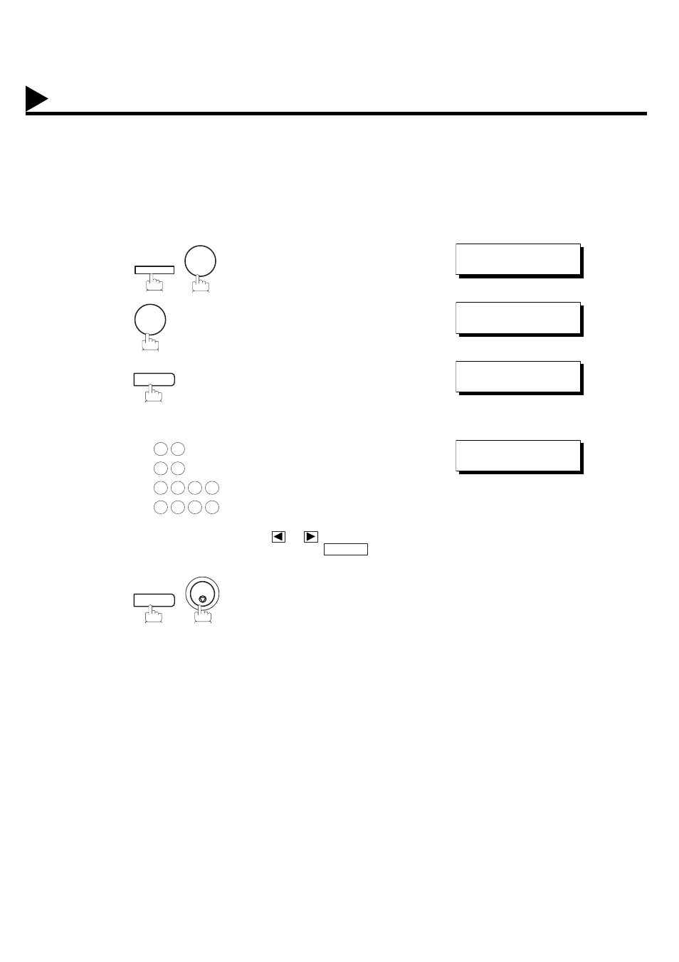 User parameters, Setting the date and time | Panasonic PANAFAX DX-2000 User Manual | Page 38 / 218