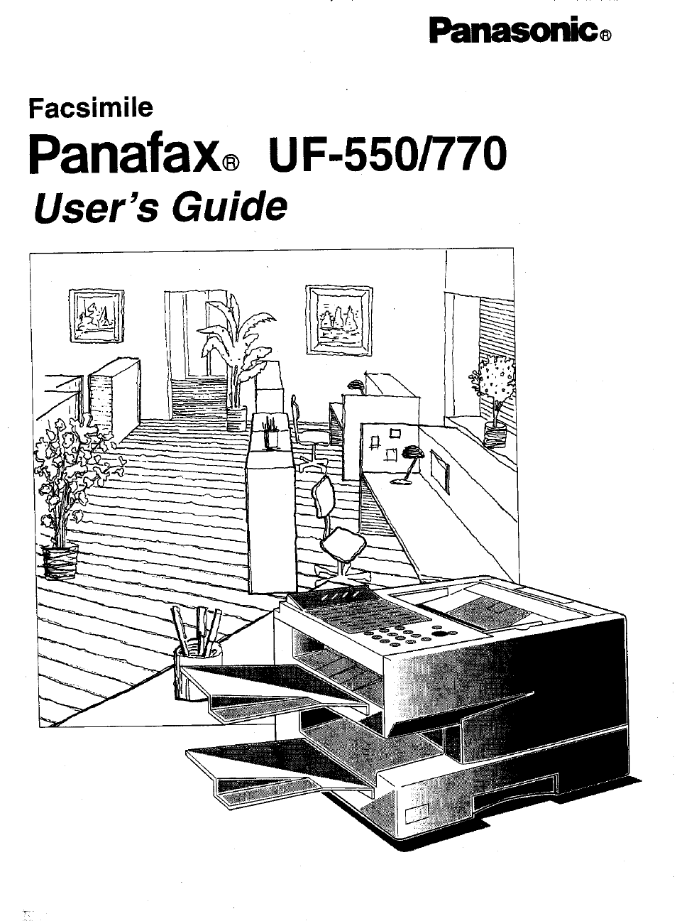 Panasonic PANAFAX UF-550 User Manual | 180 pages