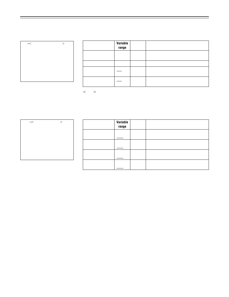 Main menu screen 4 of 4 (sub menus), Auto shading screen, Evaluation screen | Panasonic AJ-SDC915 User Manual | Page 141 / 160
