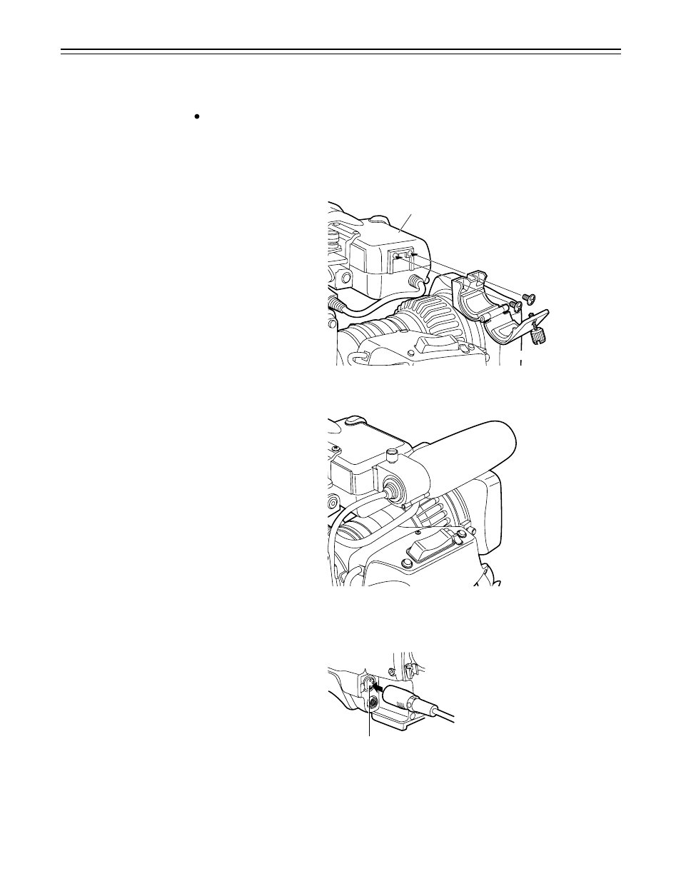 38 – audio input preparations, Using the microphone mounted to the main unit | Panasonic AJ-SDC915 User Manual | Page 38 / 160