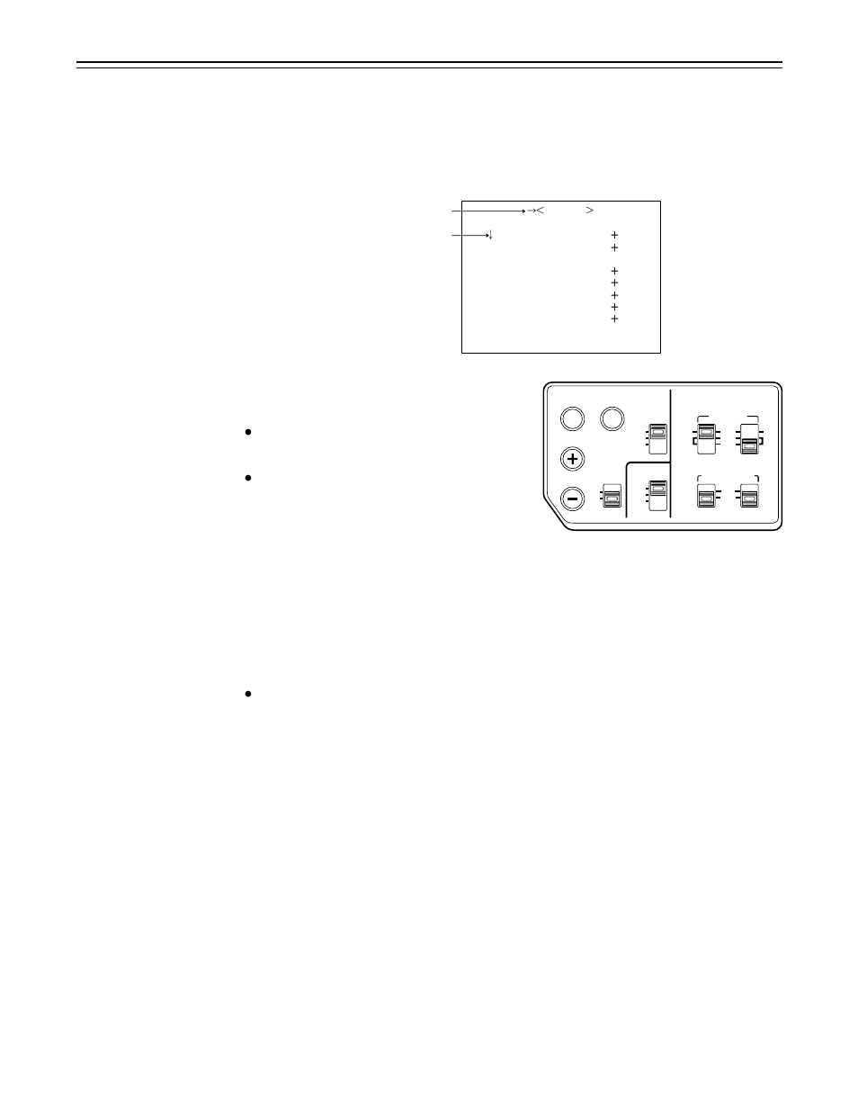 Displaying menus on the viewfinder screen, Operations on sub menus, Selecting the desired item | Changing the settings, Changing the on/off selection, Returning to the default settings, Quitting the menu | Panasonic AJ-SDC915 User Manual | Page 54 / 160