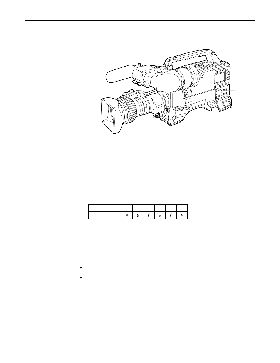 84 – setting the time data, Setting the user bit | Panasonic AJ-SDC915 User Manual | Page 84 / 160