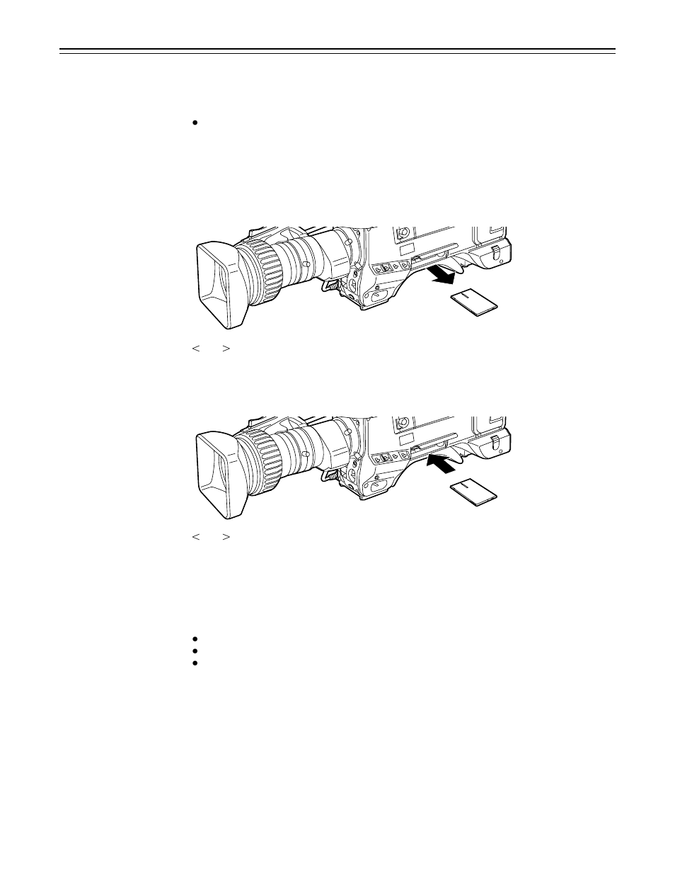 87 – setup card operations, Setup card handling | Panasonic AJ-SDC915 User Manual | Page 87 / 160