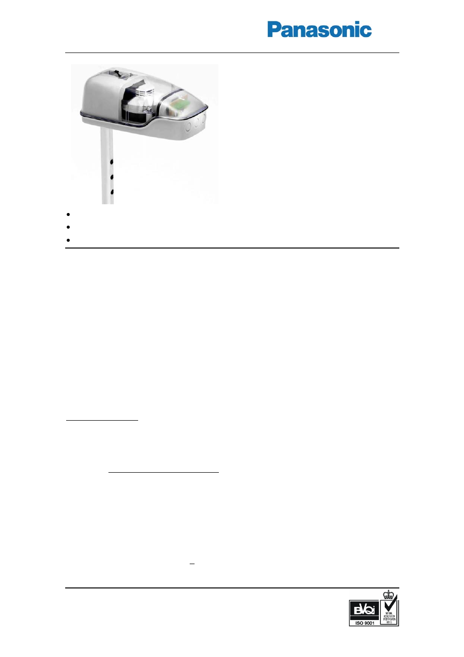 Panasonic 6367 User Manual | 2 pages