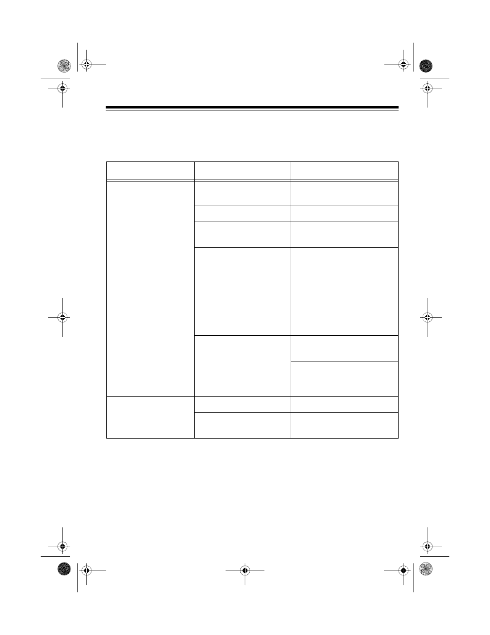 Troubleshooting | Panasonic CONCERTMATE 970 User Manual | Page 23 / 32