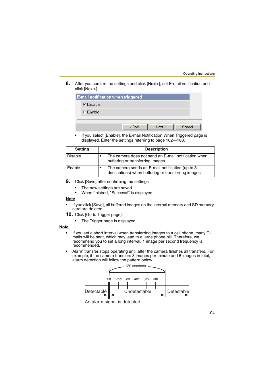 Panasonic BB-HCM403A User Manual | Page 104 / 184