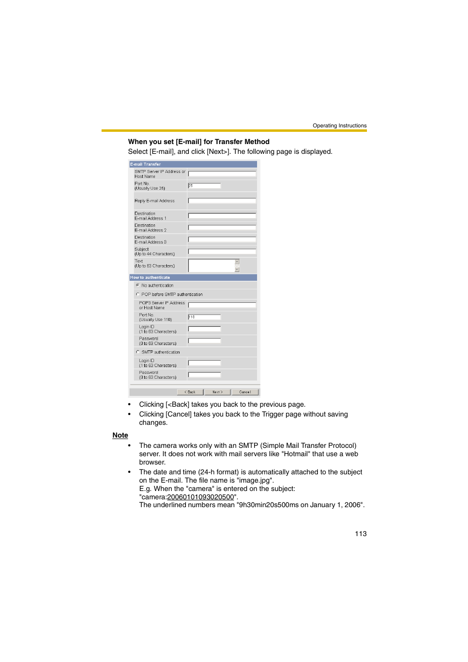 Panasonic BB-HCM403A User Manual | Page 113 / 184