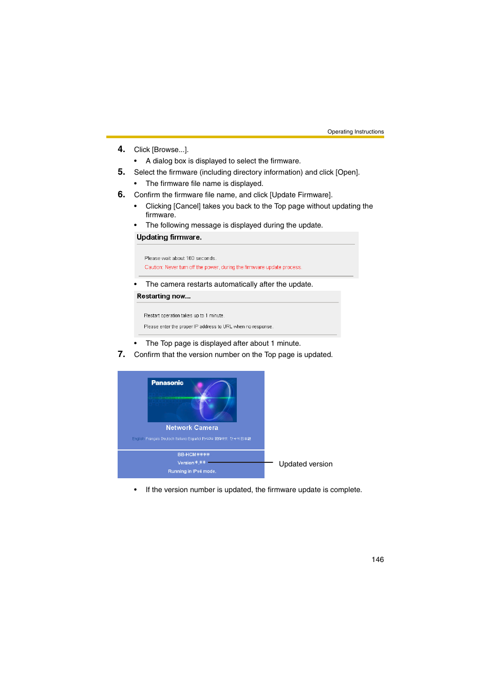 Panasonic BB-HCM403A User Manual | Page 146 / 184