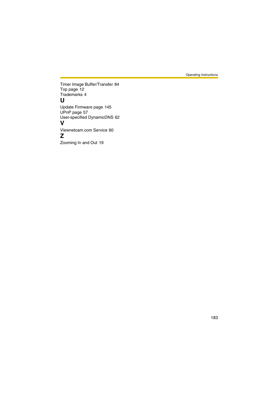 Panasonic BB-HCM403A User Manual | Page 183 / 184