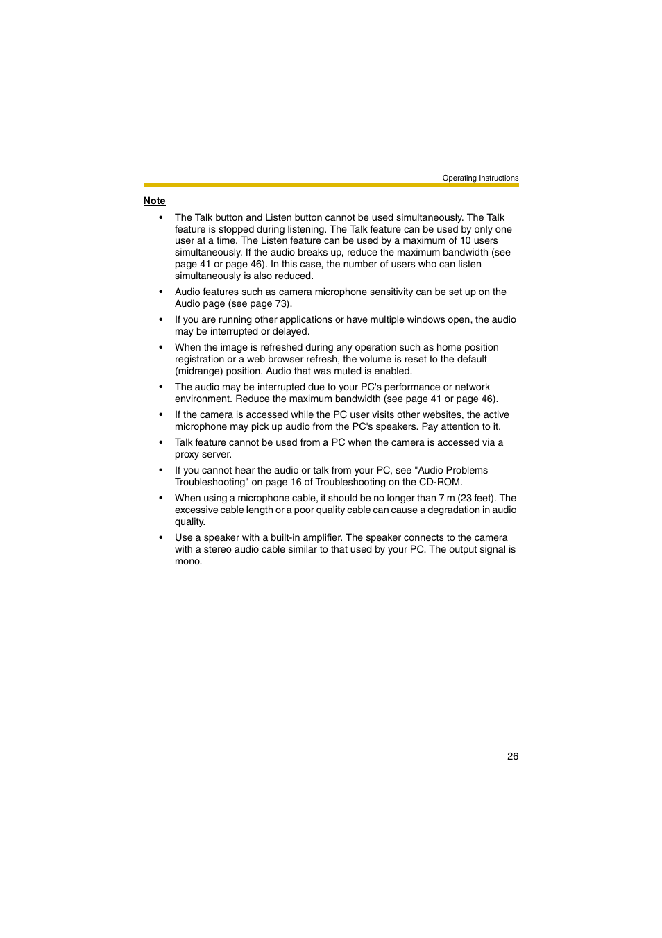 Ge 26) | Panasonic BB-HCM403A User Manual | Page 26 / 184