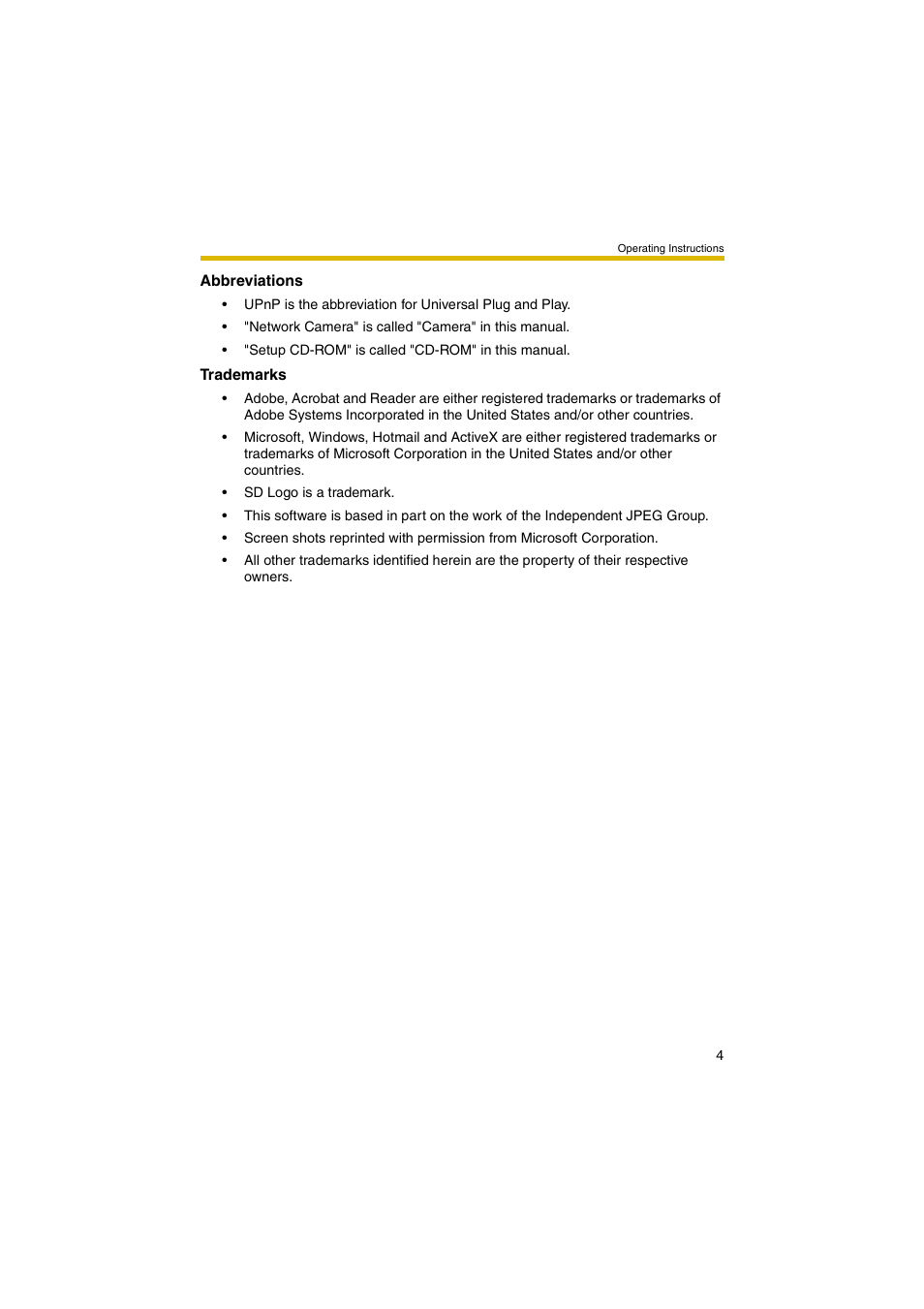 Panasonic BB-HCM403A User Manual | Page 4 / 184
