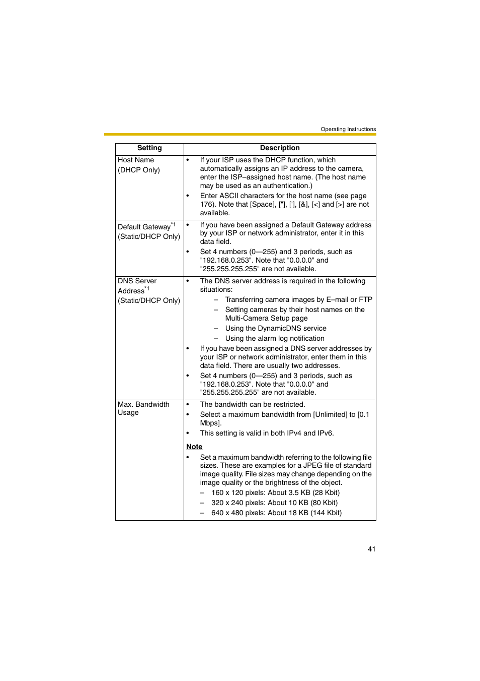 E 41 or | Panasonic BB-HCM403A User Manual | Page 41 / 184