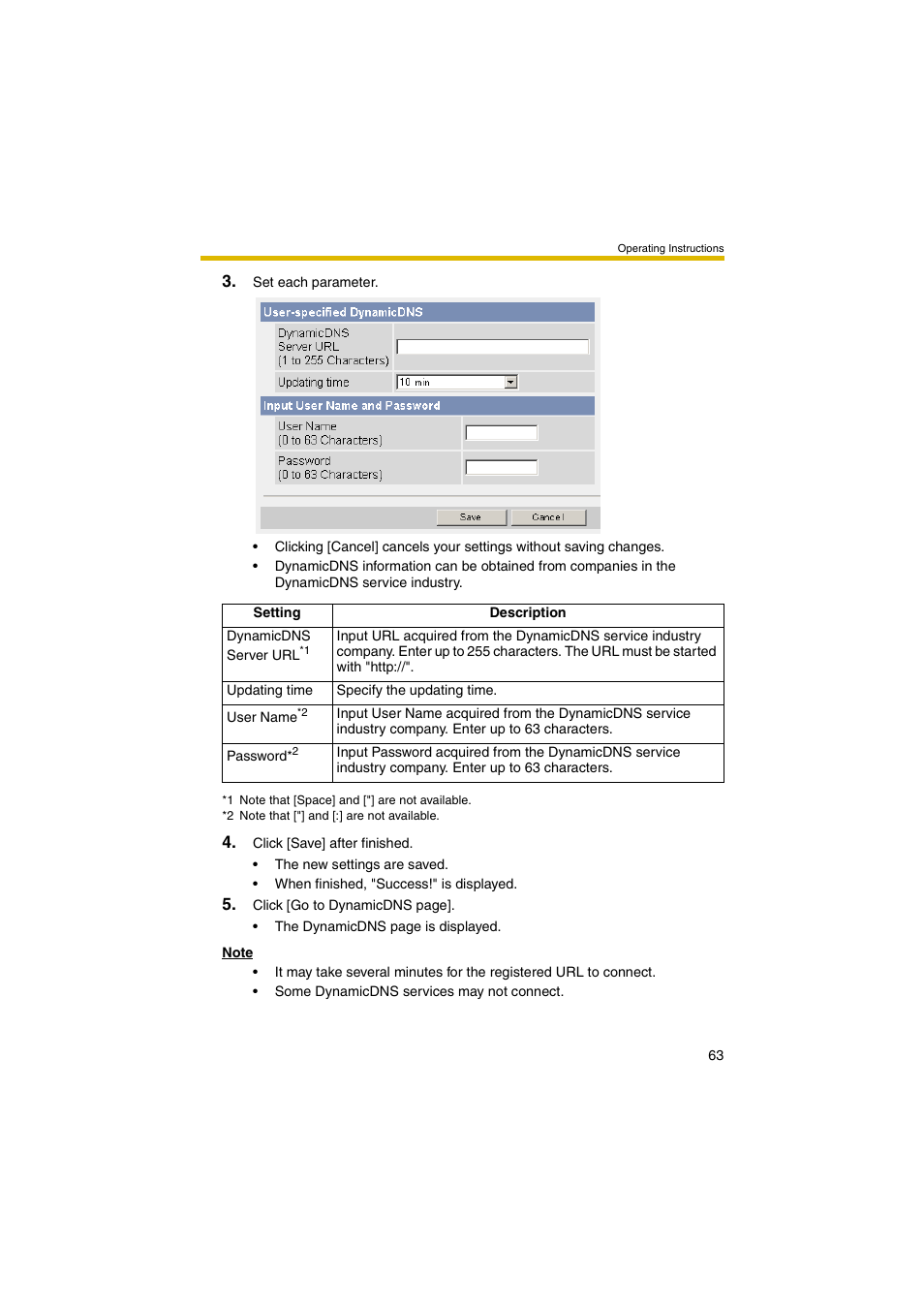 Panasonic BB-HCM403A User Manual | Page 63 / 184