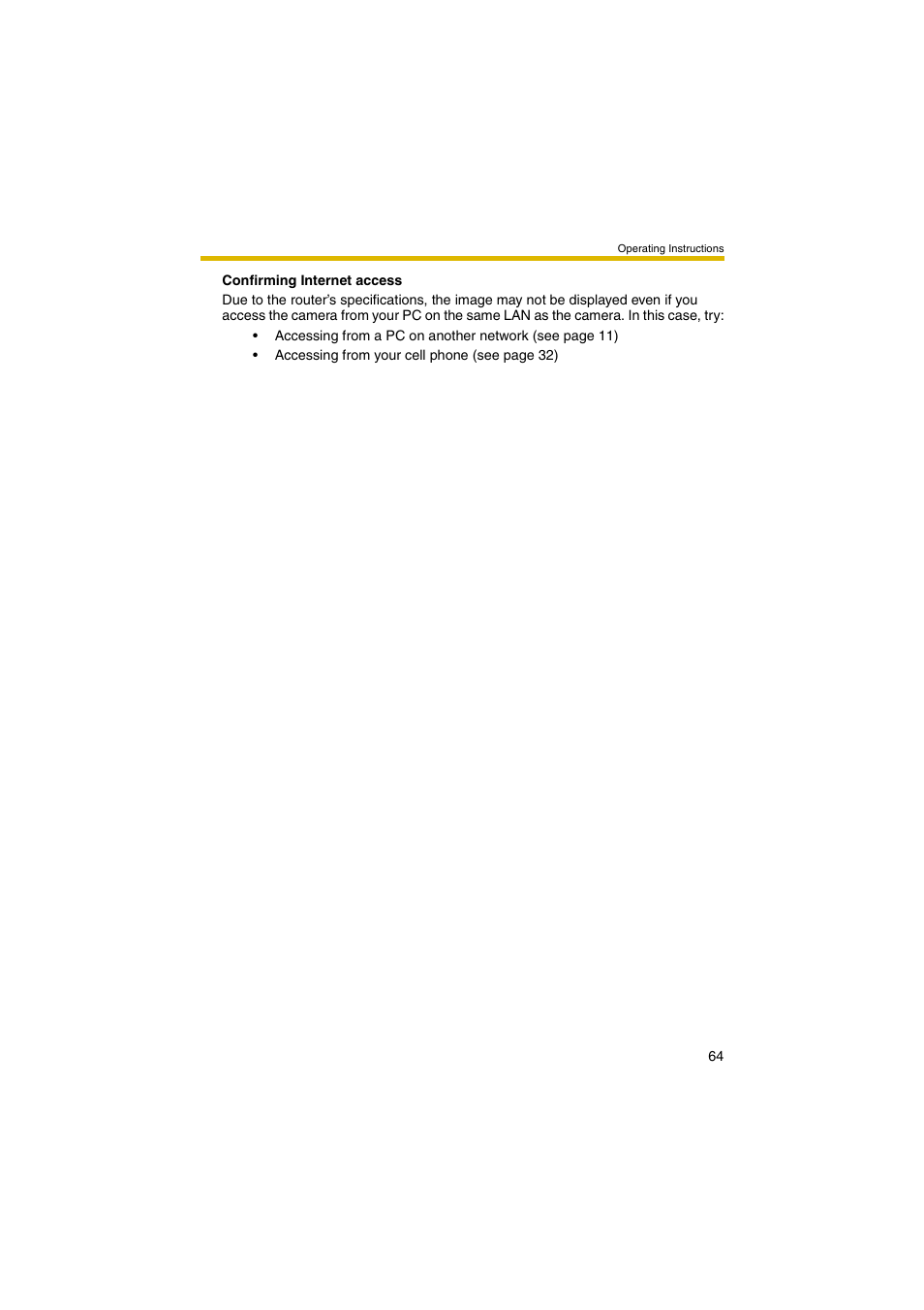 Panasonic BB-HCM403A User Manual | Page 64 / 184