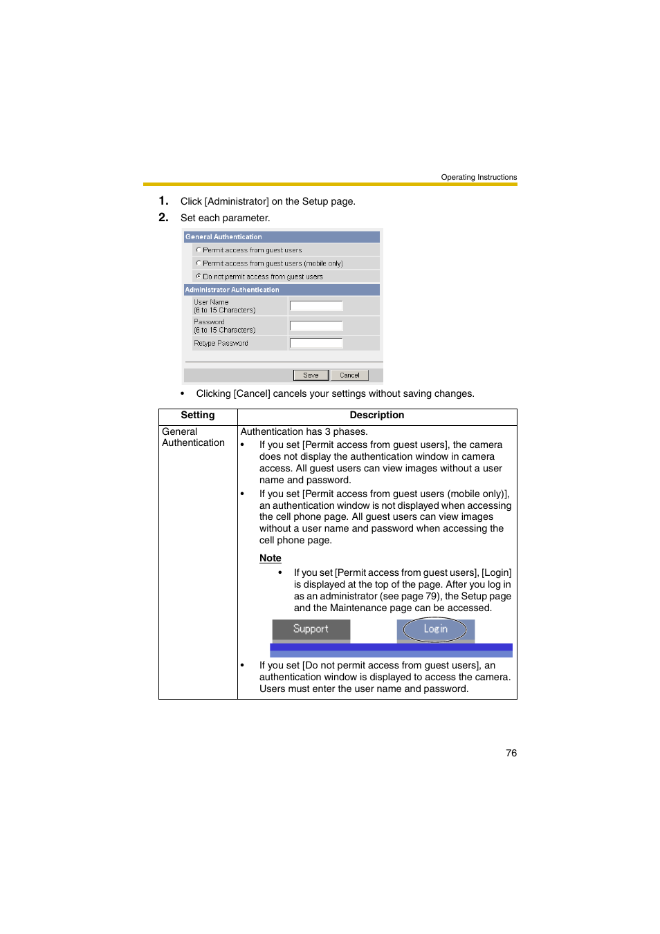 Panasonic BB-HCM403A User Manual | Page 76 / 184
