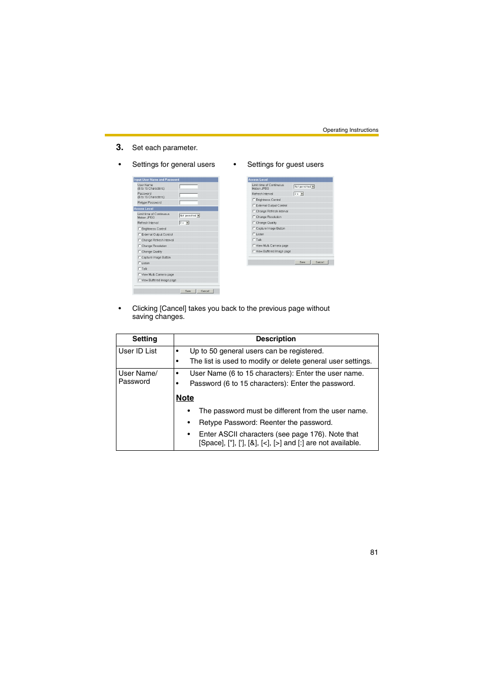 Panasonic BB-HCM403A User Manual | Page 81 / 184