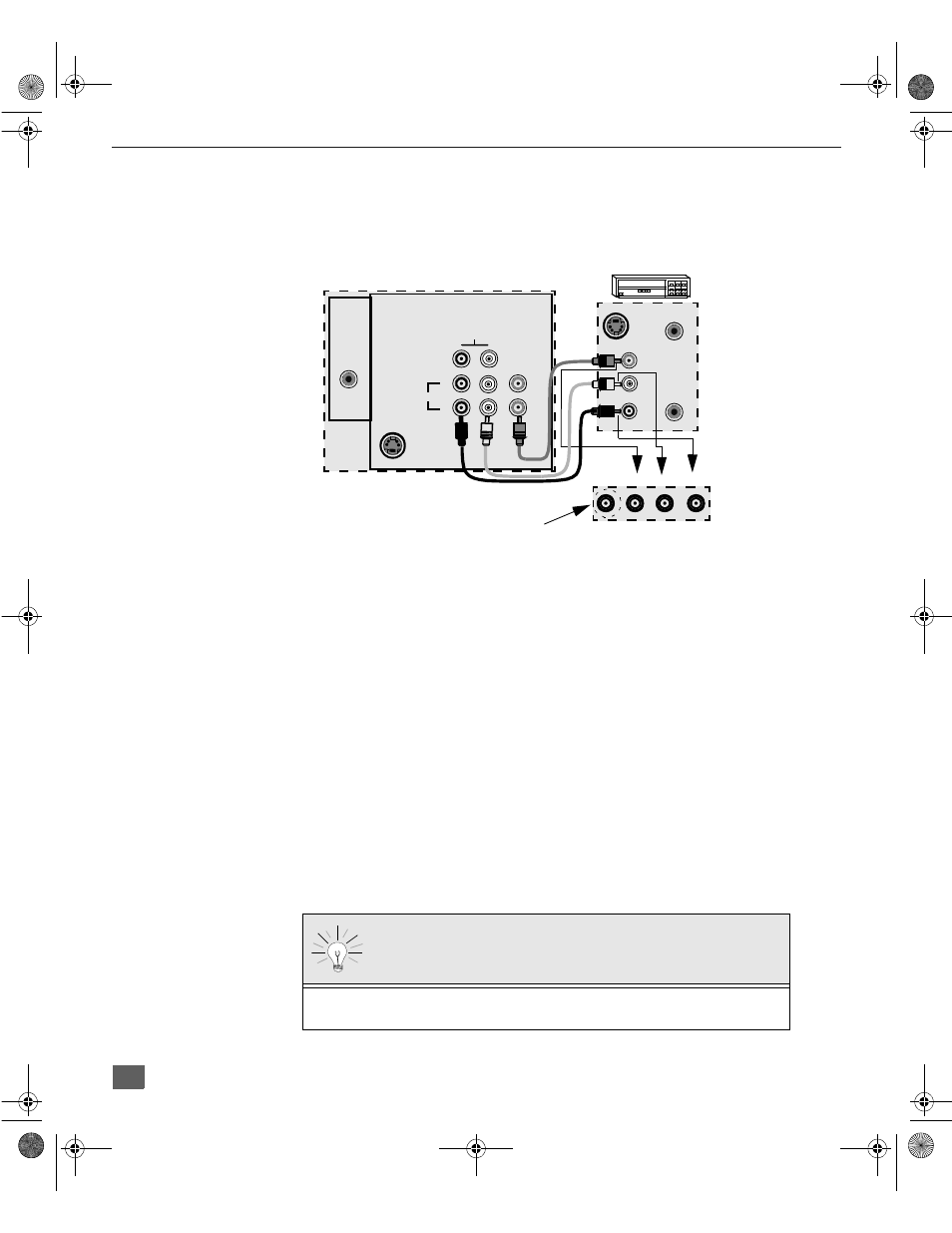 Optional equipment connections, Vcr connection, To audio amplifier | Panasonic CT-27DC50U User Manual | Page 15 / 49