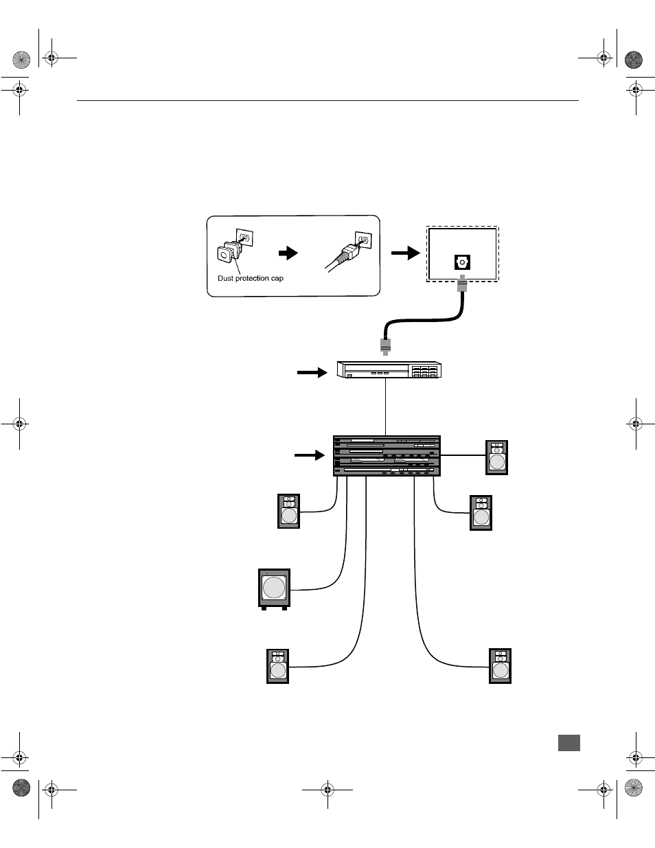 Dolbly digital decoder connection, Dolby digital decoder connection | Panasonic CT-27DC50U User Manual | Page 16 / 49