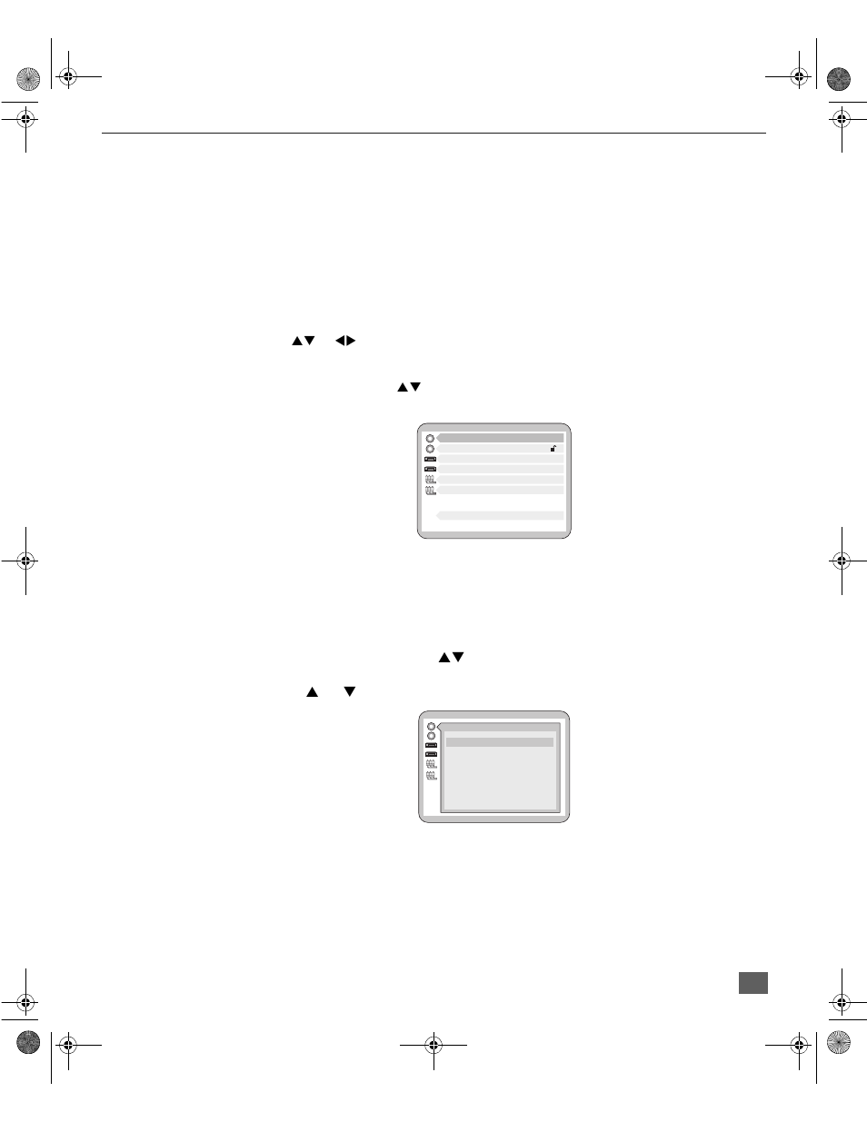 Dvd setup menus, Disc languages, Dvd s | Panasonic CT-27DC50U User Manual | Page 38 / 49