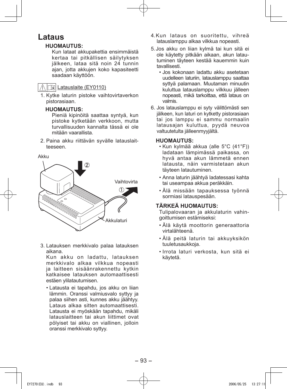 Lataus | Panasonic EY7270 User Manual | Page 93 / 120