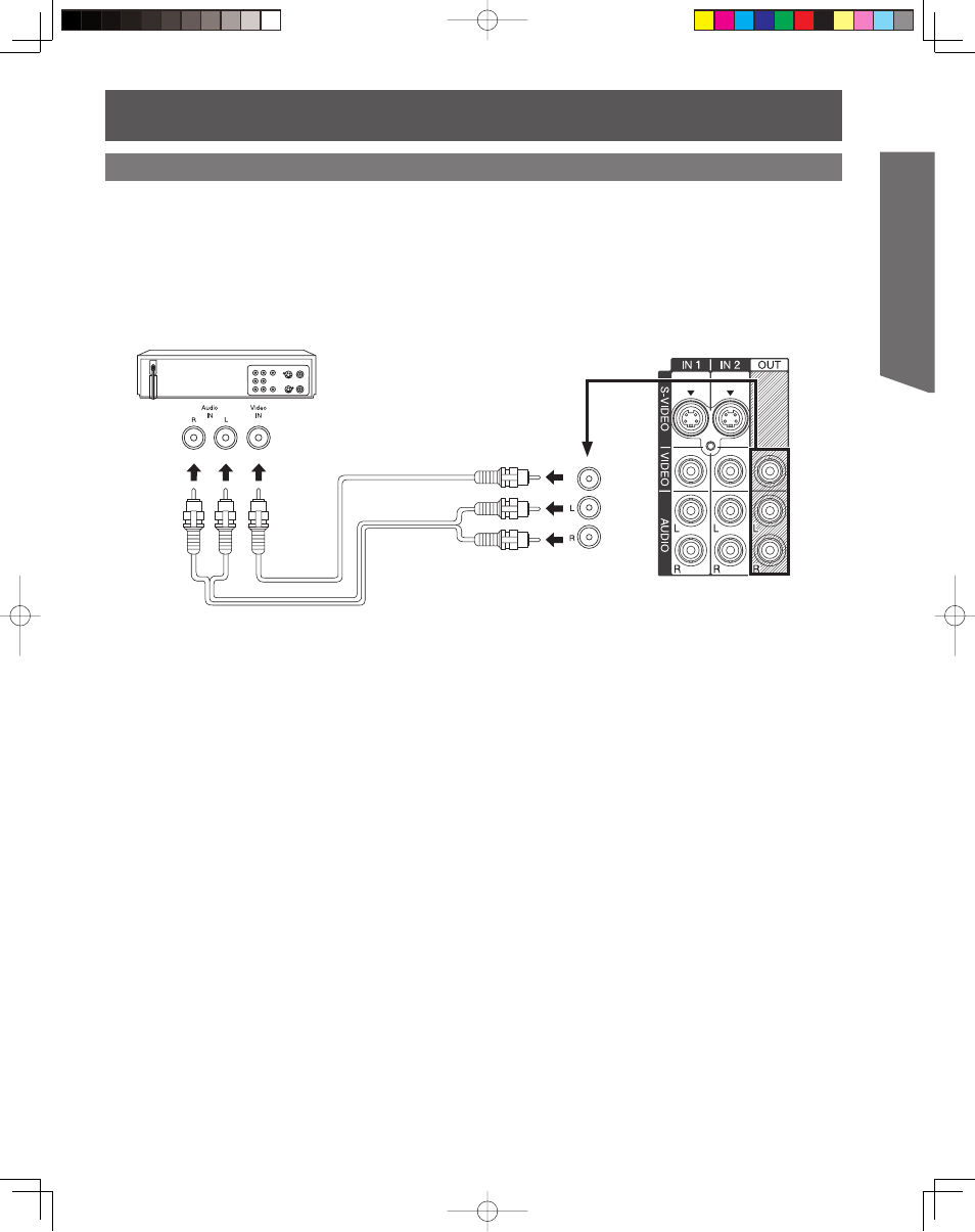 Getting start ed, How to connect the av out terminals | Panasonic PT 61LCX65 User Manual | Page 17 / 80