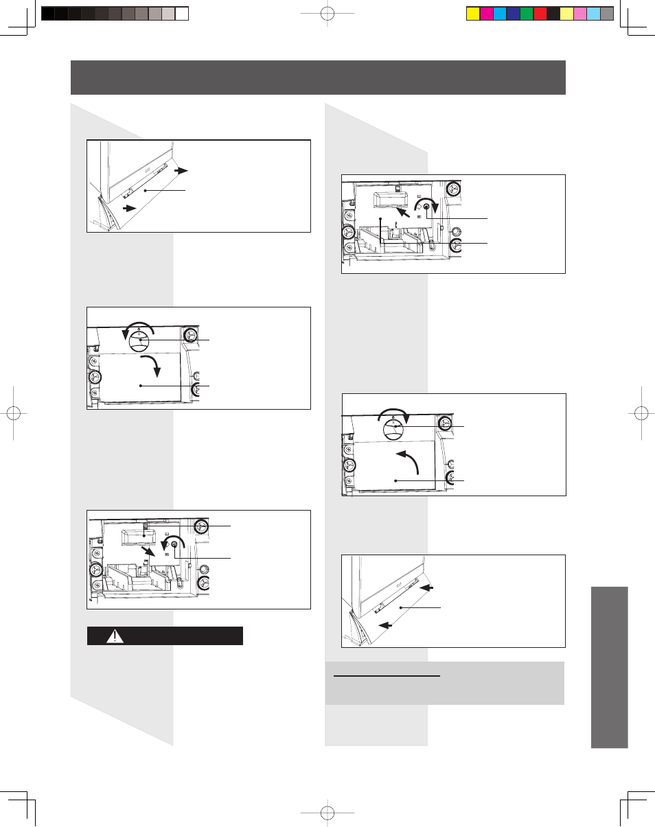 Information, Caution | Panasonic PT 61LCX65 User Manual | Page 67 / 80