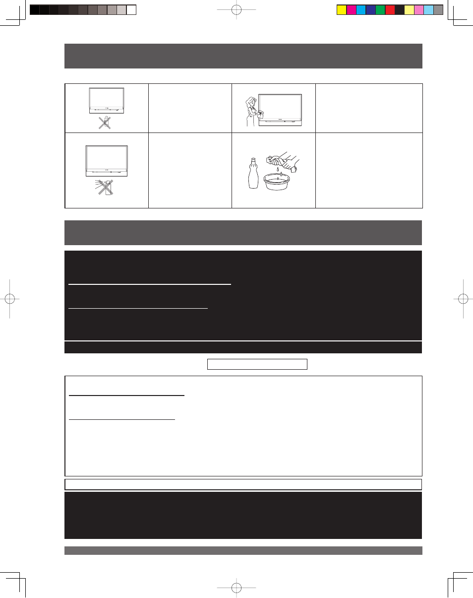 Cleaning, Customer services directory, Cleaning customer services directory | Panasonic PT 61LCX65 User Manual | Page 70 / 80