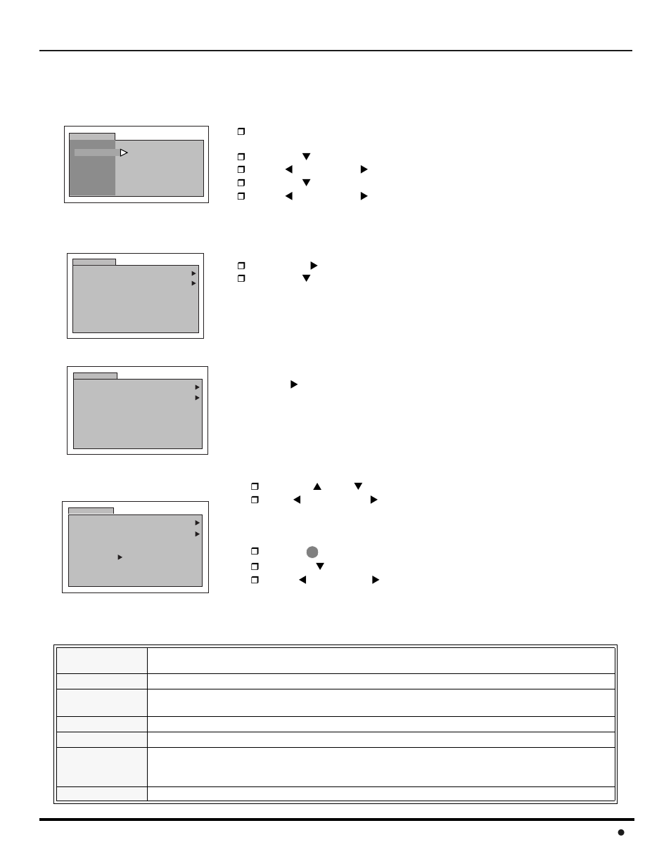 V-chip m, Rating systems for canada | Panasonic CT-F3442L User Manual | Page 33 / 80