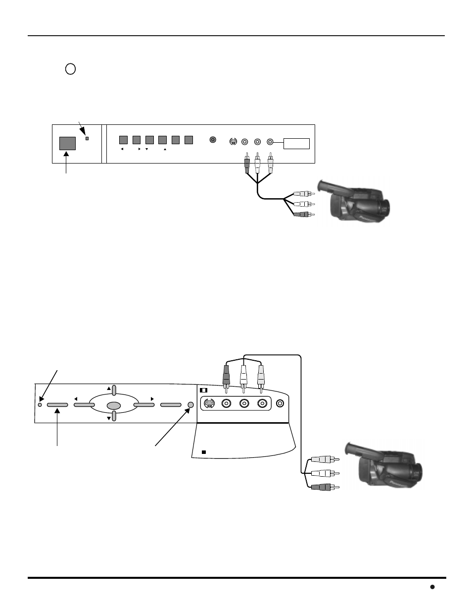 Panel de control frontal, Onexiones, Quipo | Pcional 7 l, Procedimiento | Panasonic CT-F3442L User Manual | Page 49 / 80