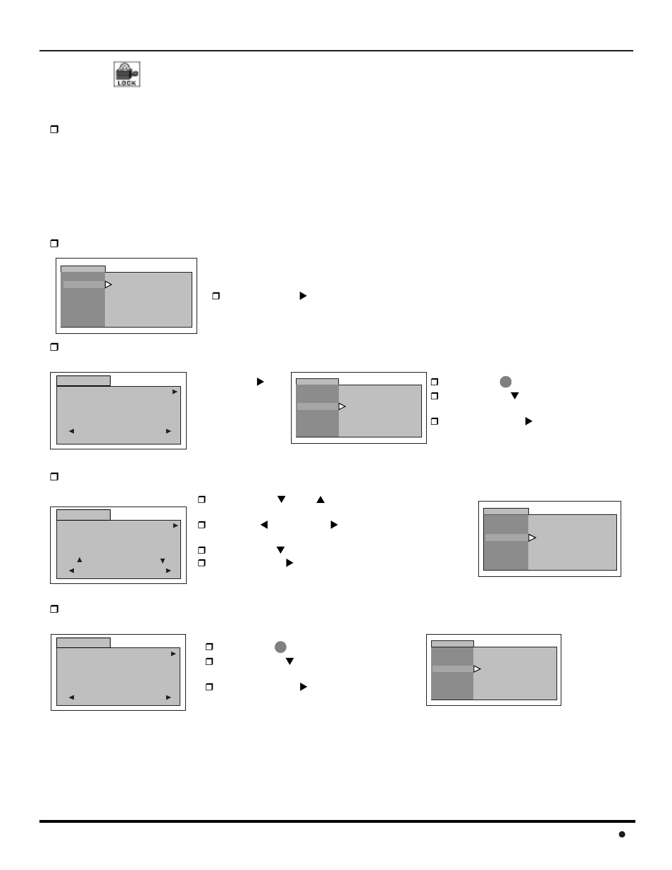 Bloqueo, Conos | Panasonic CT-F3442L User Manual | Page 69 / 80