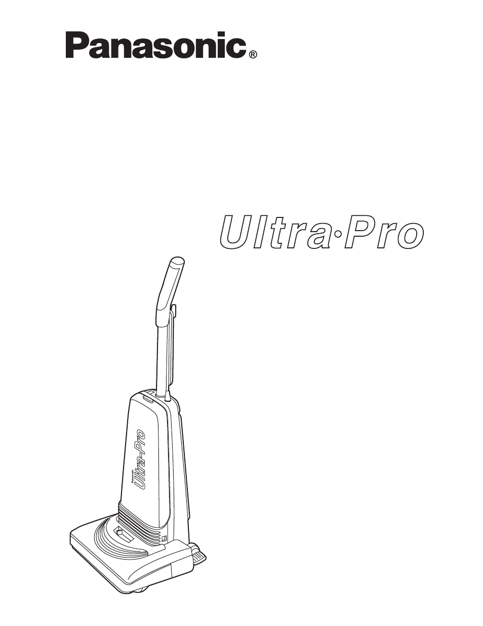 Panasonic MC-V300 User Manual | 28 pages