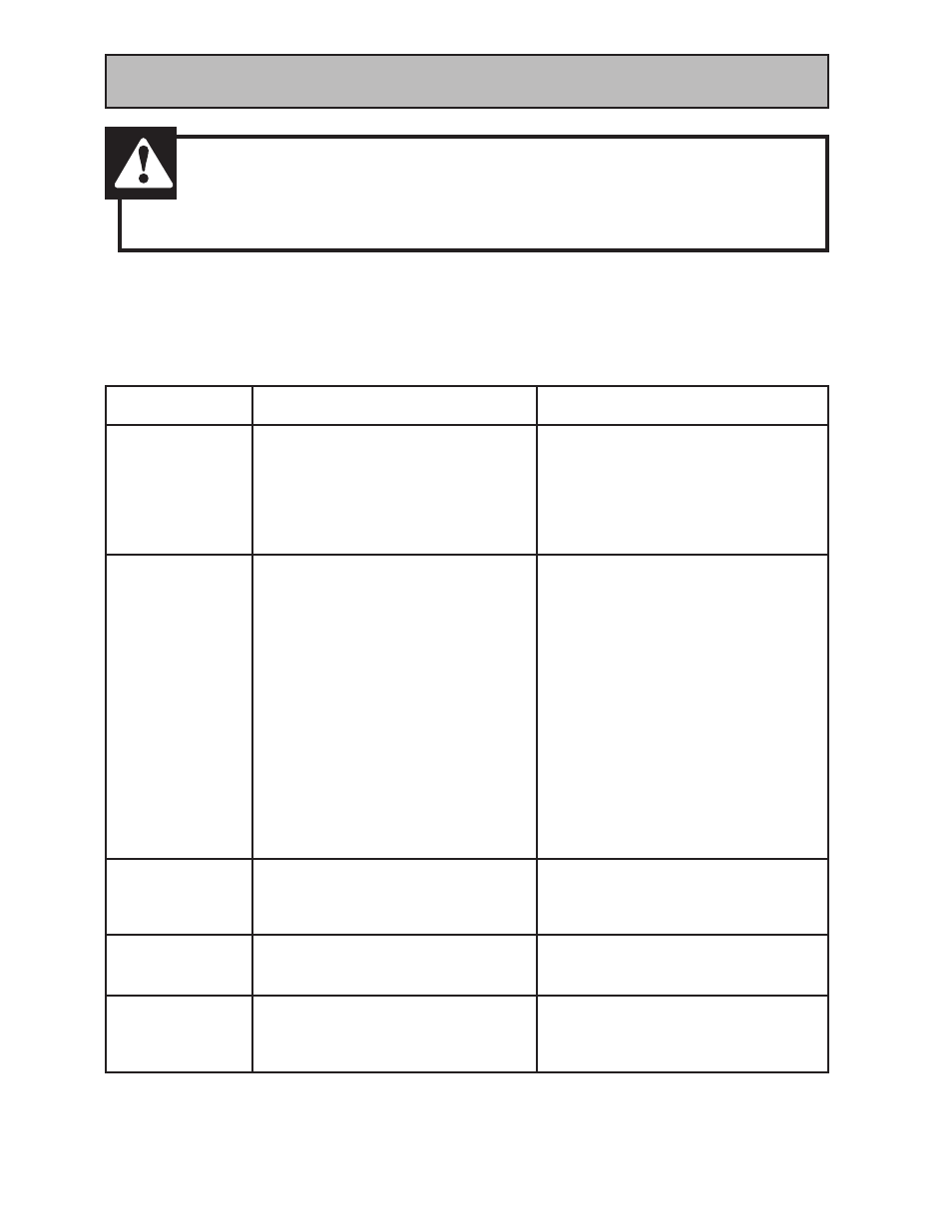 Warning, Before requesting service | Panasonic MC-V300 User Manual | Page 22 / 28