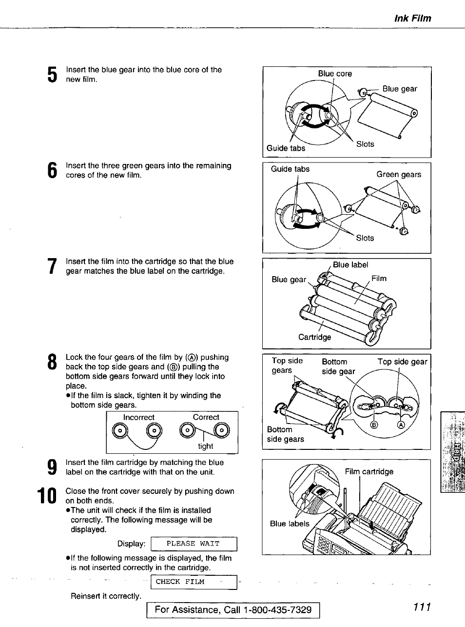 Panasonic kx-fmc230 User Manual | Page 111 / 128