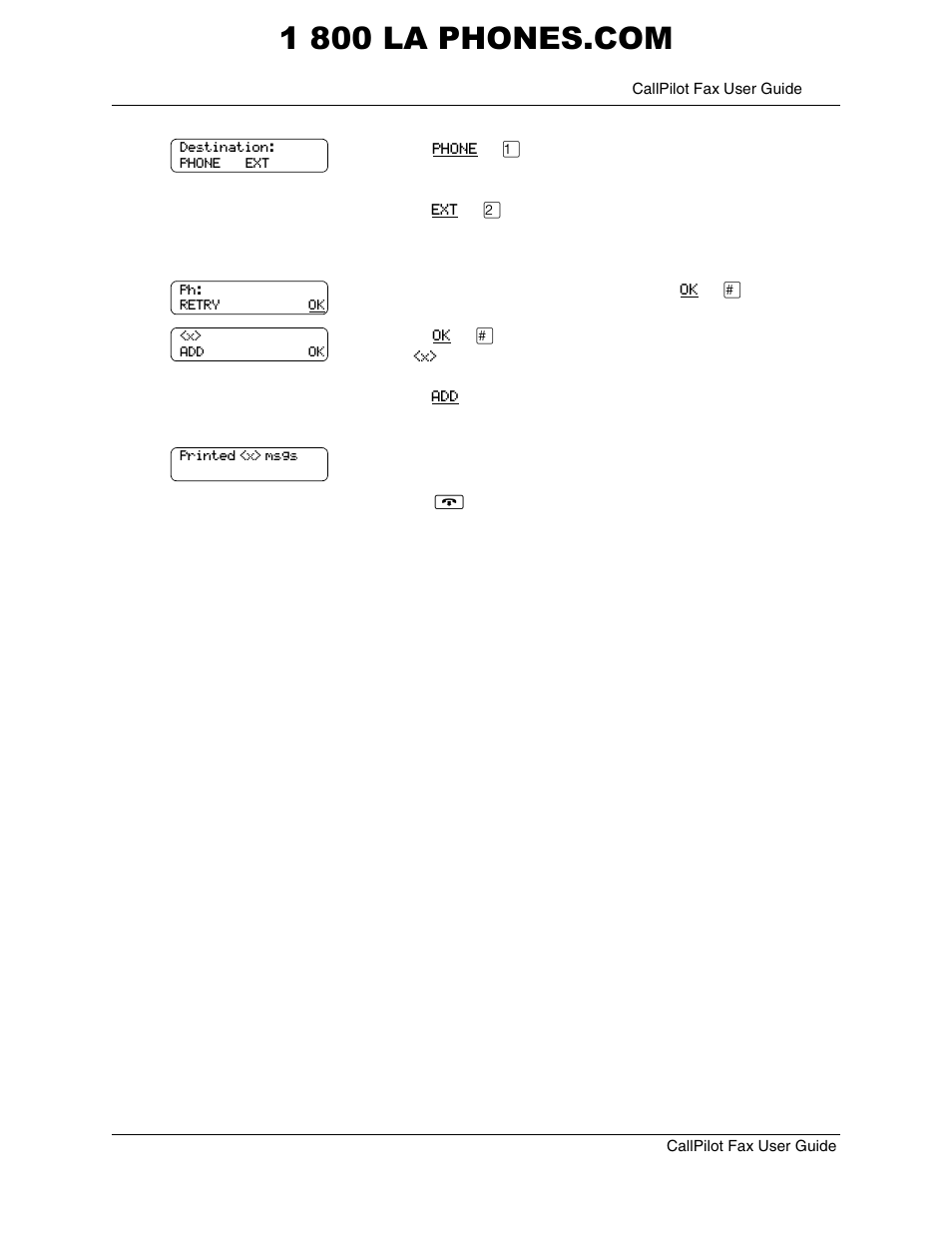 Panasonic CALLPILOT P0919427 02 User Manual | Page 13 / 26