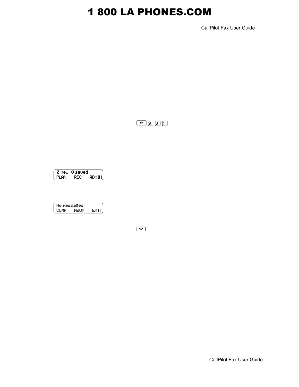 Checking which mailbox interface you use, Checking | Panasonic CALLPILOT P0919427 02 User Manual | Page 5 / 26